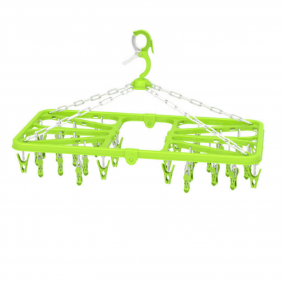 Rectangular Plastic Hanger - 34 clip ( DuyTan Plastic ) Ms Thao: Mob/ Viber/ Whatsapp: +84 902 701 022