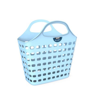 Blue square daily basket new design 2019 in Vietnam from Duy Tan Plastic Corp