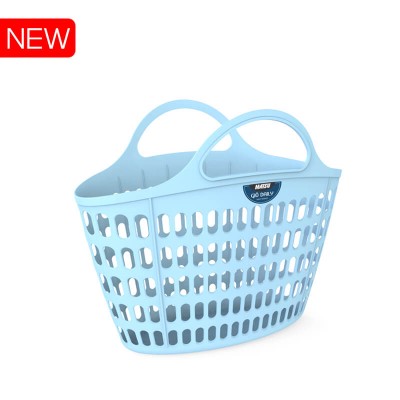 Blue oval daily basket new design 2019 in Vietnam from Duy Tan Plastic Corp