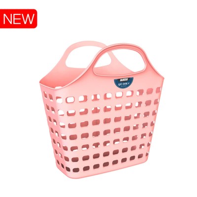 Pink square daily basket new design 2019 in Vietnam from Duy Tan Plastic Corp